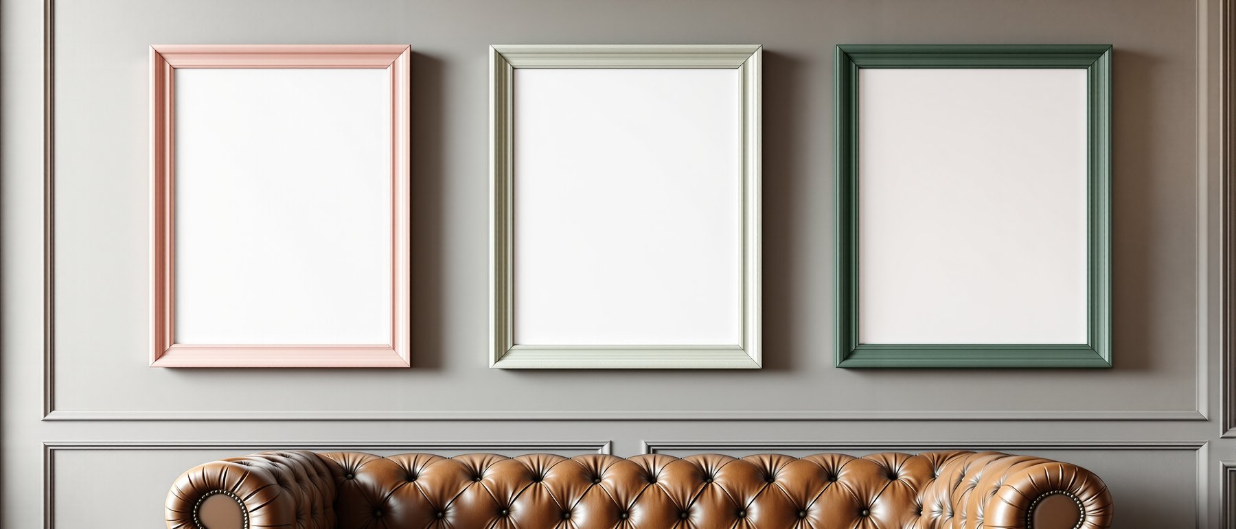Blank Template #006 Coloured Frame Mockup | Frame Mockup JPG Download | bulkmockup Template | Commercial Licence | MockupBulk