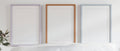 Coloured Frame Mockup — Blank Template #014 — Print-on-Demand Frame Mockup | bulkmockup JPG | Commercial Licence | MockupBulk