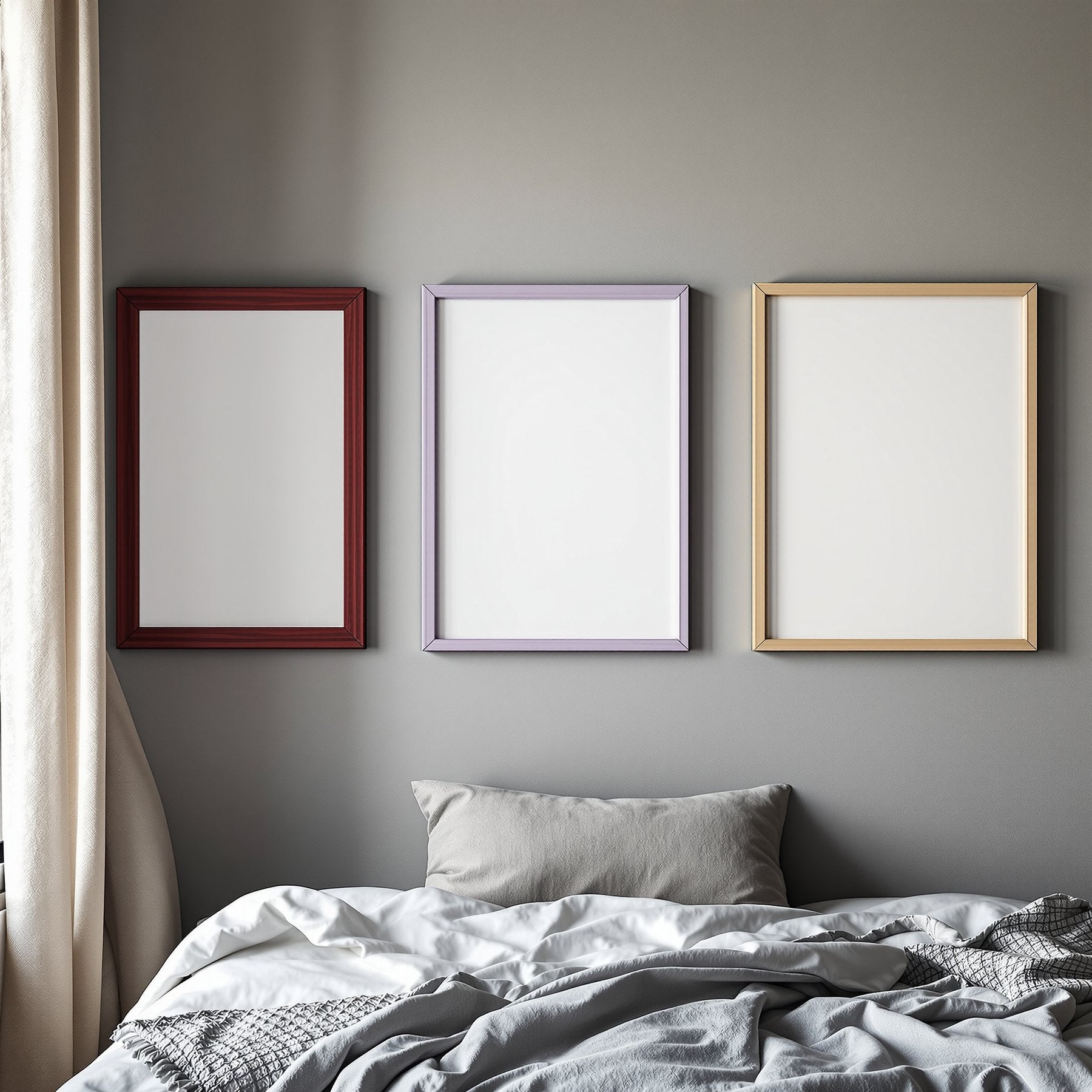 Coloured Frame Mockup | Blank Template #015 | bulkmockup Frame Template | Instant Download JPG | Commercial Use | MockupBulk