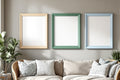 Coloured Frame Mockup — Blank Template #026 — Blank Frame Template for Etsy | bulkmockup JPG Download | Commercial Use | MockupBulk