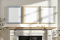 Coloured Frame Mockup, Blank Template #036 | Print-on-Demand Frame Mockup | bulkmockup JPG | Commercial Licence | MockupBulk