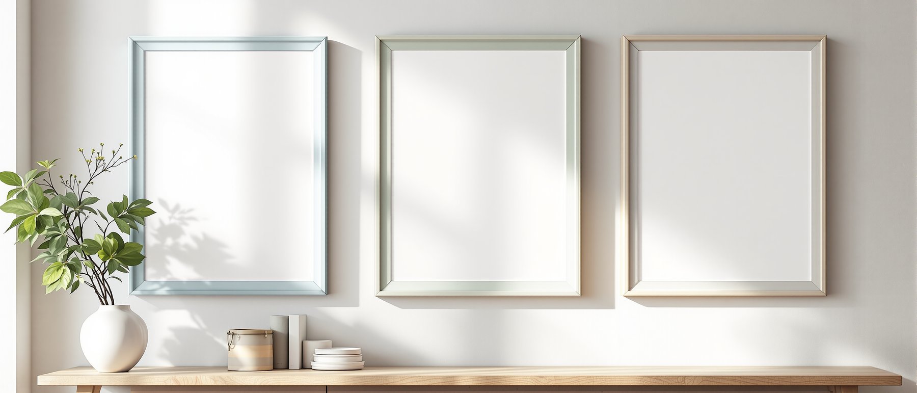 Coloured Frame Mockup — Blank Template #039 — bulkmockup Digital Download | Blank Frame JPG | Commercial Licence Included | MockupBulk