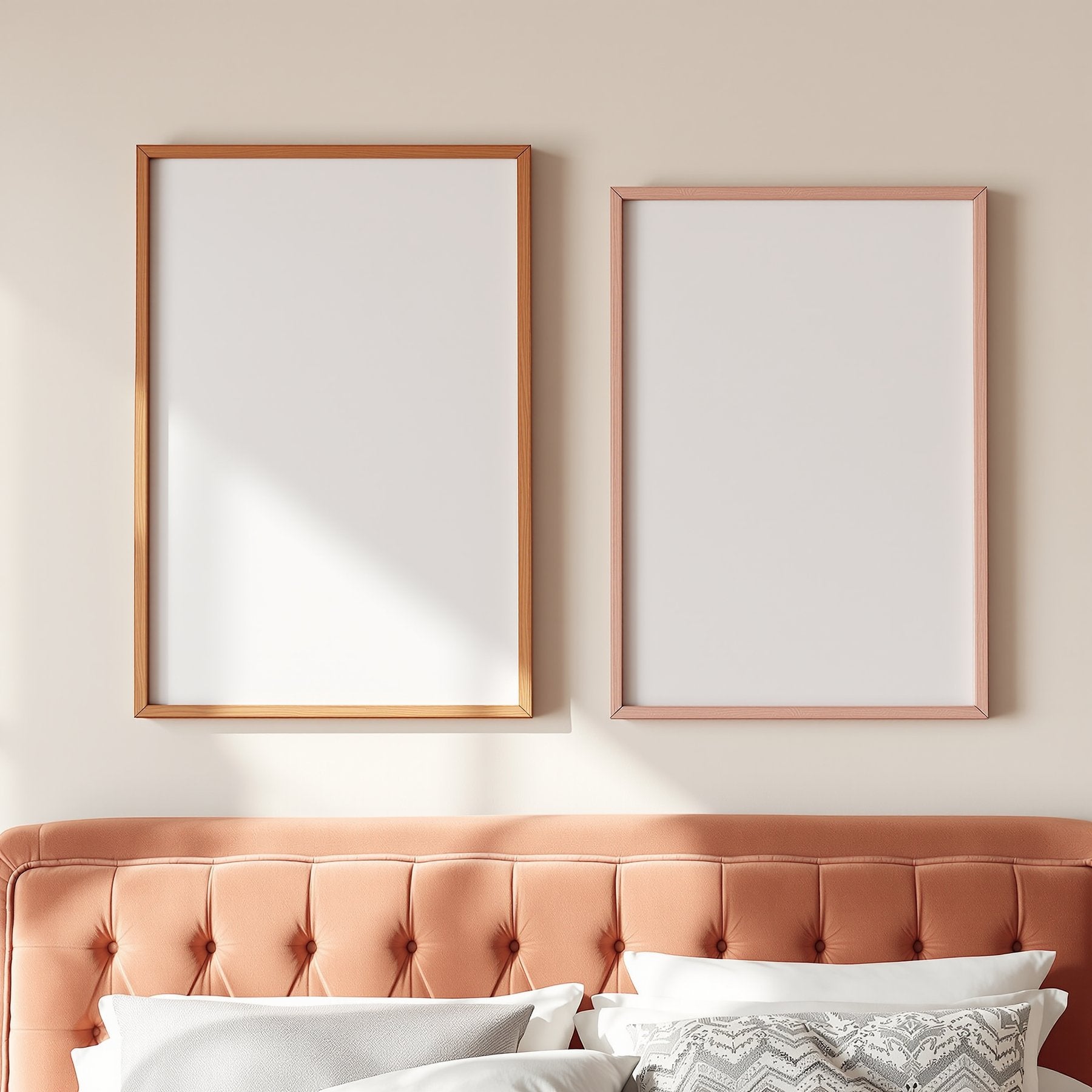 Coloured Frame Mockup — Blank Template #044 — bulkmockup Frame Template | Instant Download JPG | Commercial Use | MockupBulk