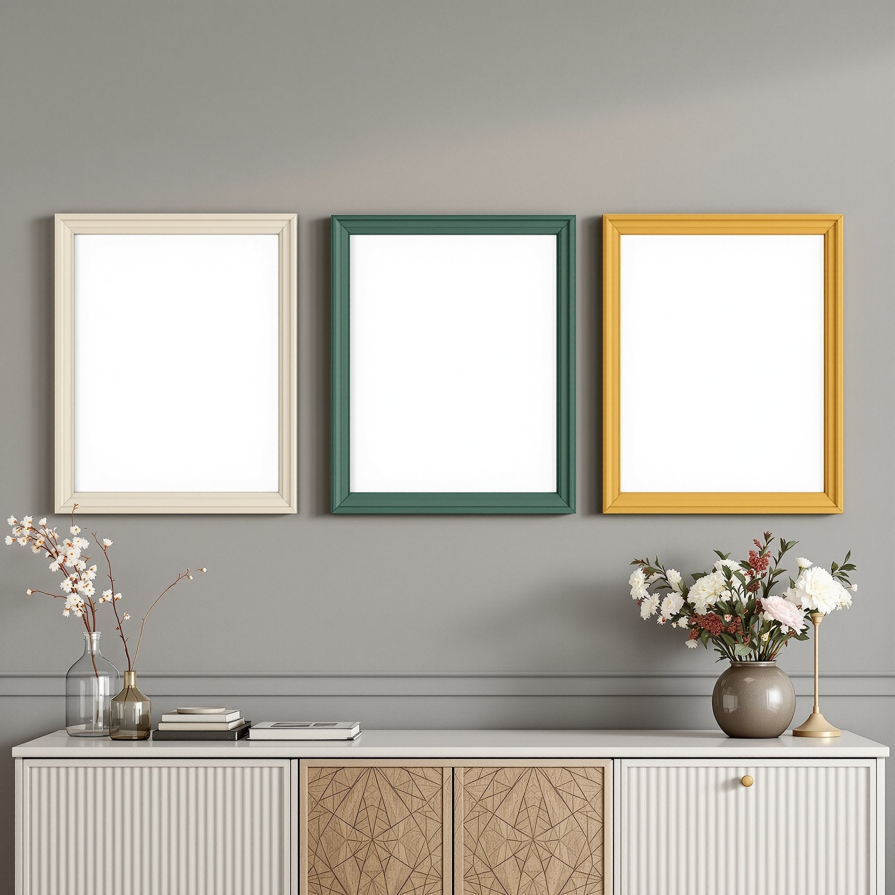Coloured Frame Mockup, Blank Template #046 | Instant bulkmockup Download | Blank Frame JPG Template | Commercial Use | MockupBulk