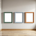 Coloured Frame Mockup | Blank Template #048 — High-Res Frame Template JPG | bulkmockup Mockup Store | Commercial Use | MockupBulk