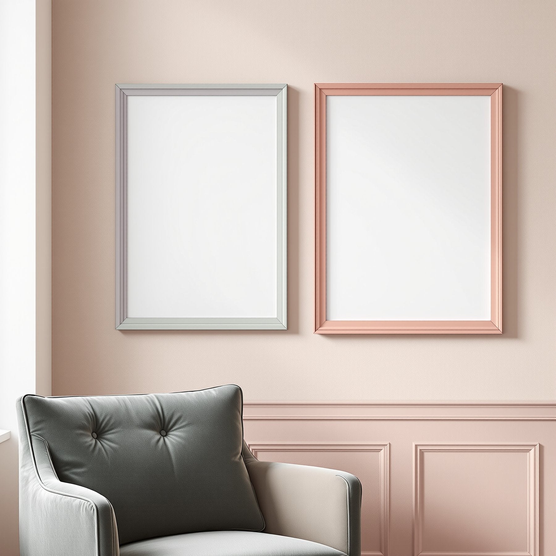 Coloured Frame Mockup | Blank Template #050 | Blank Frame Template for Etsy | bulkmockup JPG Download | Commercial Use | MockupBulk