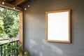 Outdoor Frame Mockup — Blank Template #002 — Blank Frame Template | High-Res JPG Instant Download | Commercial Use | bulkmockup | MockupBulk
