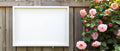 Outdoor Frame Mockup | Blank Template #008 — High-Resolution JPG | bulkmockup Template | For Etsy POD Print Sellers | MockupBulk