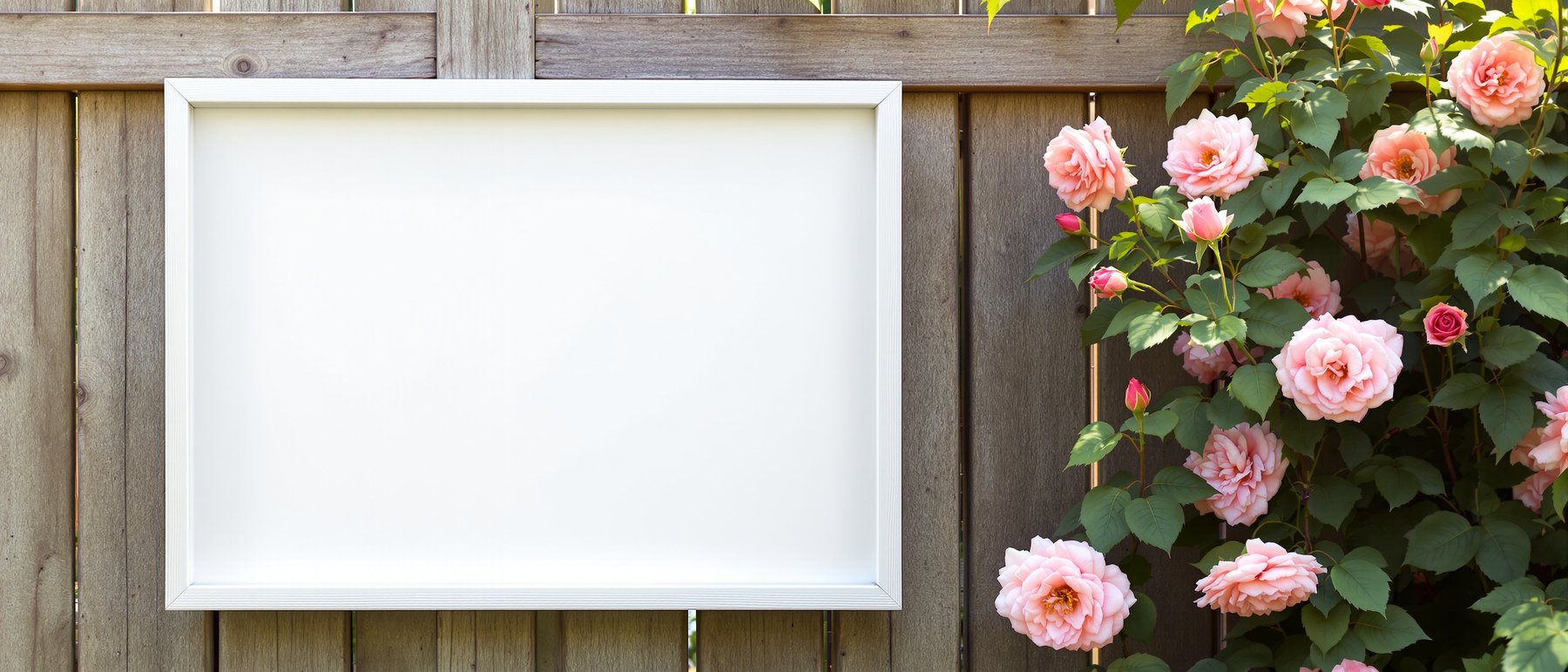Outdoor Frame Mockup | Blank Template #008 — High-Resolution JPG | bulkmockup Template | For Etsy POD Print Sellers | MockupBulk