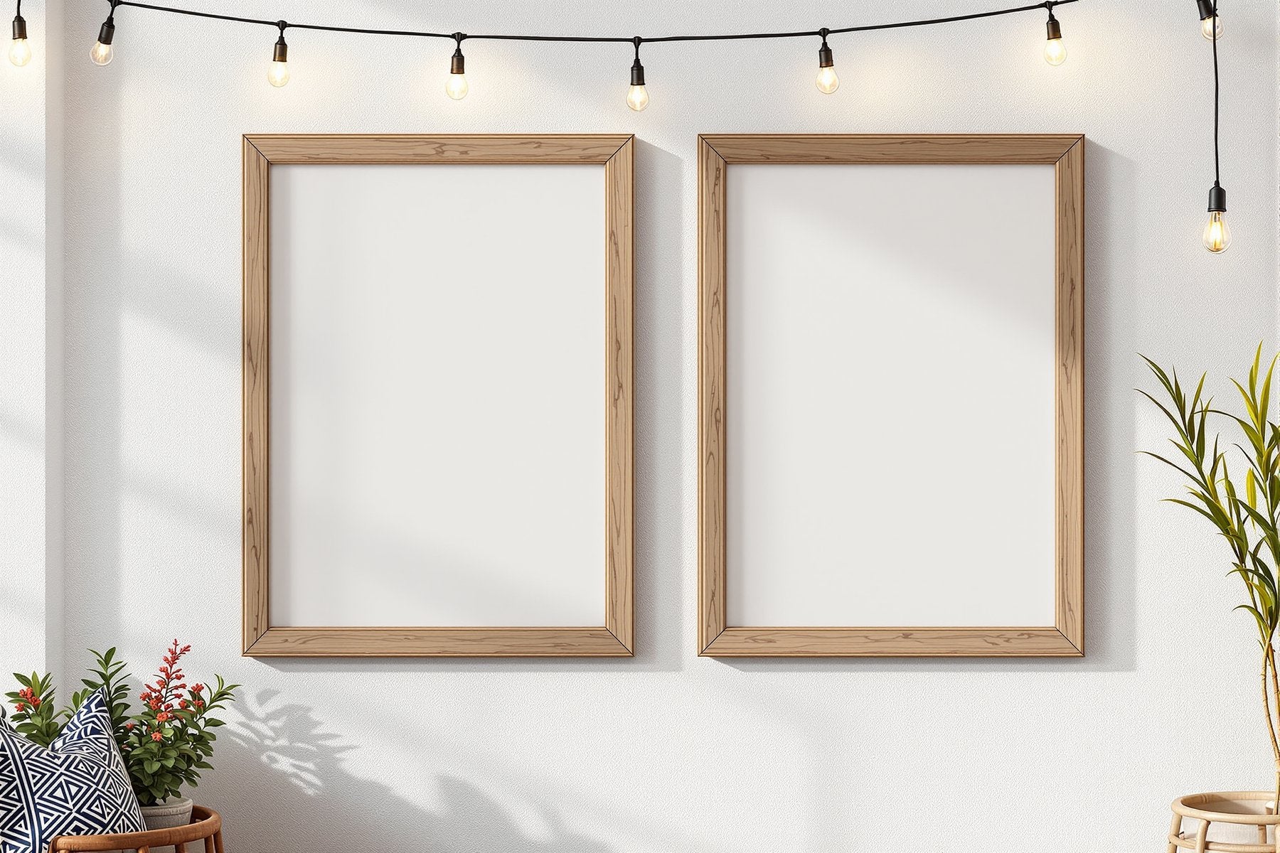 Outdoor Frame Mockup | Blank Template #015 | High-Res Frame Template JPG | bulkmockup Mockup Store | Commercial Use | MockupBulk