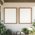 Outdoor Frame Mockup | Blank Template #018 | bulkmockup Frame Template | Instant Download JPG | Commercial Use | MockupBulk