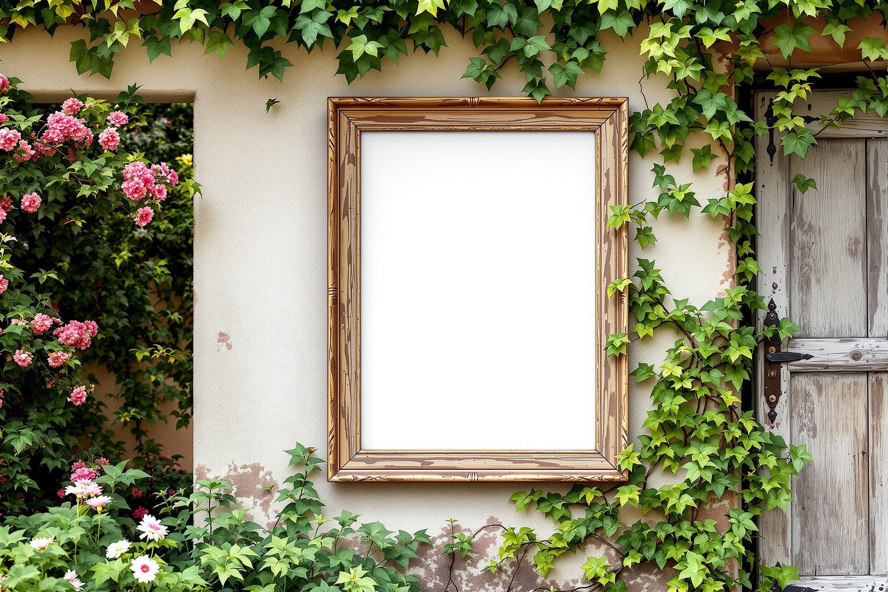 Outdoor Frame Mockup, Blank Template #020 | bulkmockup Digital Download | Blank Frame JPG | Commercial Licence Included | MockupBulk