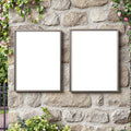 Outdoor Frame Mockup — Blank Template #022 — Blank Frame Template | High-Res JPG Instant Download | Commercial Use | bulkmockup | MockupBulk