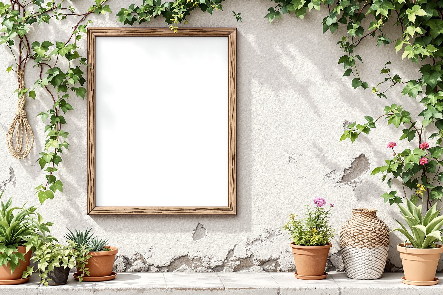 Outdoor Frame Mockup | Blank Template #024 — Blank Frame Mockup JPG | Commercial Licence | bulkmockup Download | MockupBulk