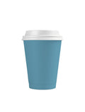 0525 Product Cup Takeaway Small 8oz White Front arctic blue