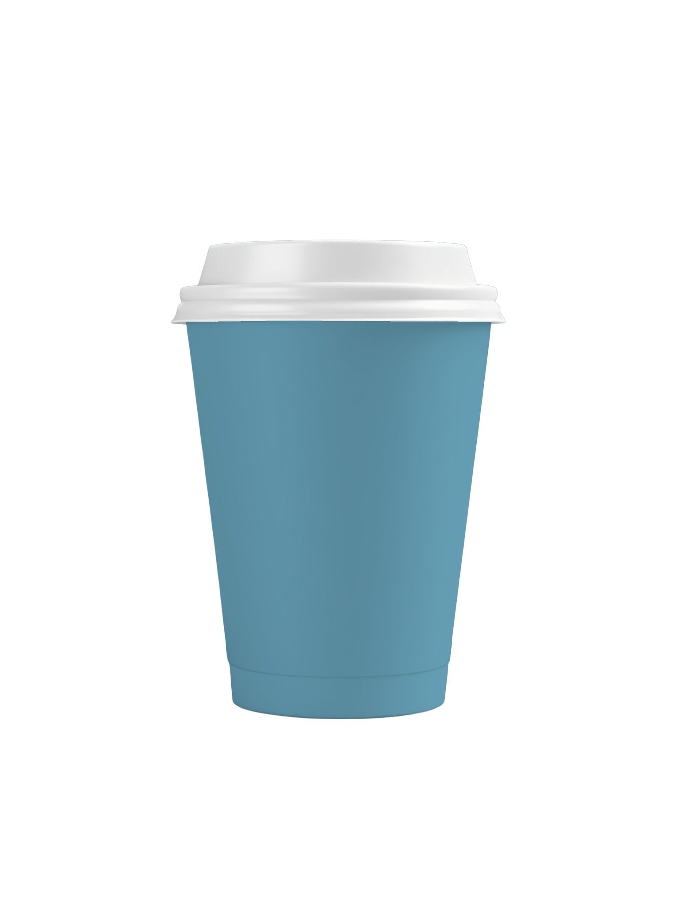 0525 Product Cup Takeaway Small 8oz White Front arctic blue