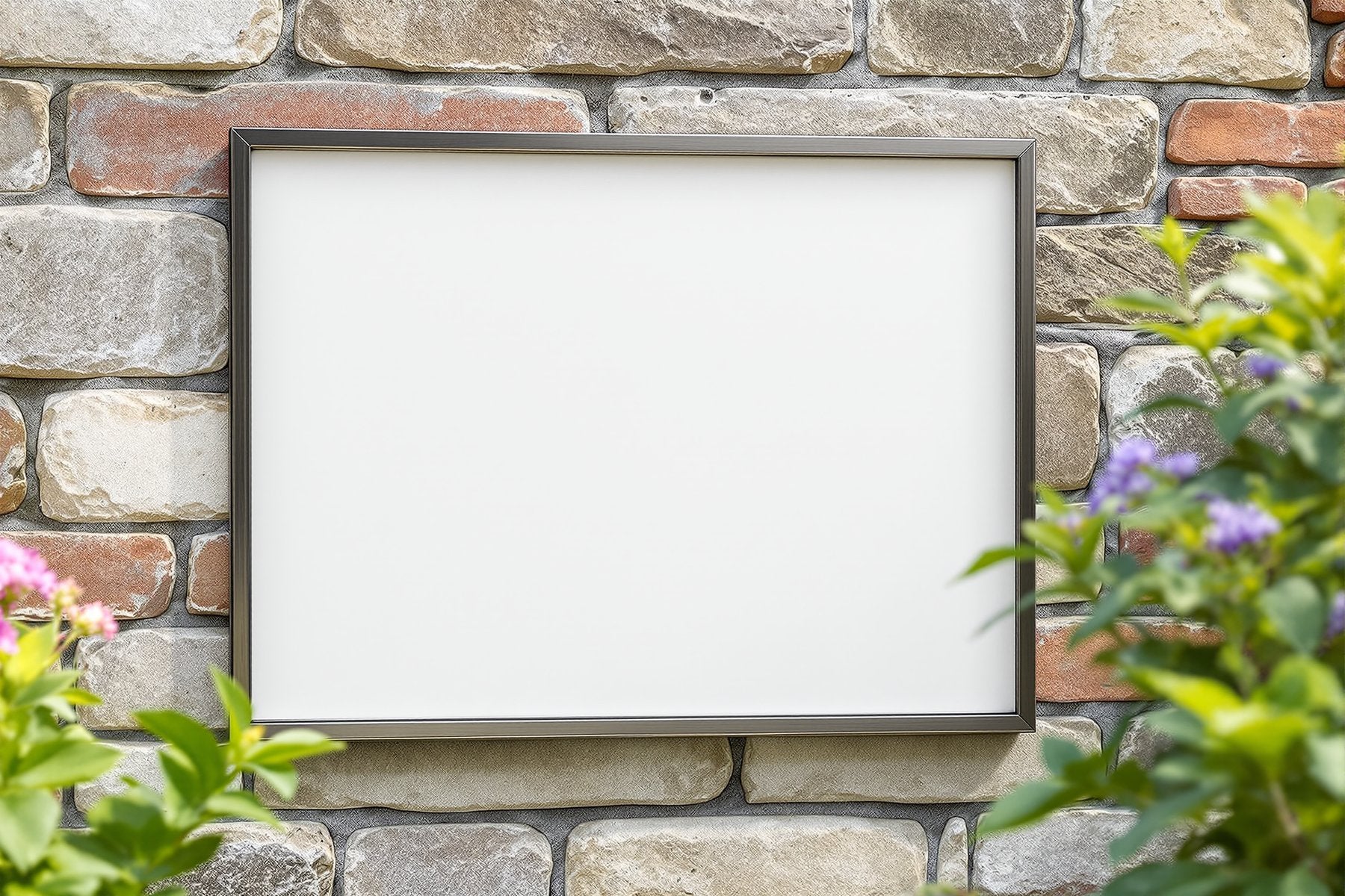 Outdoor Frame Mockup | Blank Template #026 | Print-on-Demand Frame Mockup | bulkmockup JPG | Commercial Licence | MockupBulk
