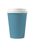 0527 Product Cup Takeaway Medium 12oz White Front arctic blue