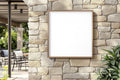 Outdoor Frame Mockup | Blank Template #030 | High-Res Frame Template JPG | bulkmockup Mockup Store | Commercial Use | MockupBulk
