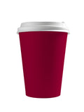 0530 Product Cup Takeaway Large 16oz White Angle45 antique cherry red