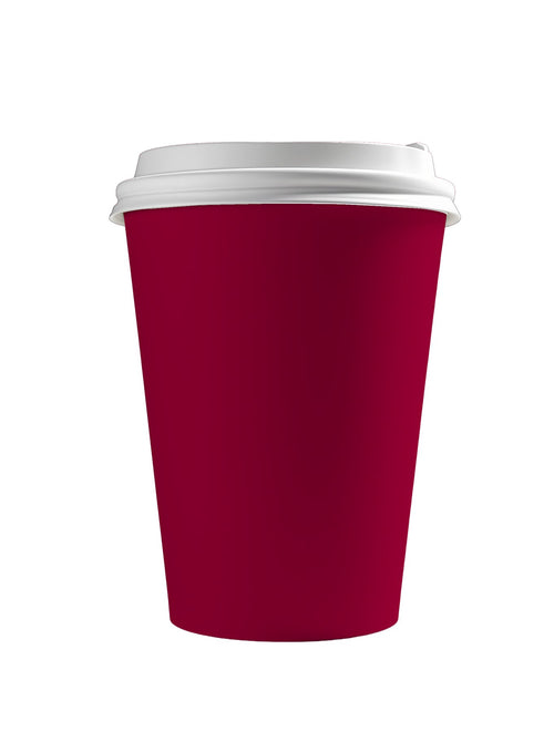 0530 Product Cup Takeaway Large 16oz White Angle45 antique cherry red