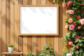 Outdoor Frame Mockup | Blank Template #031 — Print-on-Demand Frame Mockup | bulkmockup JPG | Commercial Licence | MockupBulk