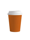 0531 Product Cup Takeaway WhiteLid Front antique orange