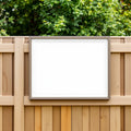 Outdoor Frame Mockup | Blank Template #032 — Empty Frame Template | bulkmockup High-Res JPG | Commercial Use Included | MockupBulk