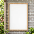 Outdoor Frame Mockup — Blank Template #034 — bulkmockup Blank Frame Template | High-Res JPG | Commercial Licence | MockupBulk