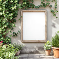 Outdoor Frame Mockup — Blank Template #038 — Blank Frame Mockup JPG | Commercial Licence | bulkmockup Download | MockupBulk