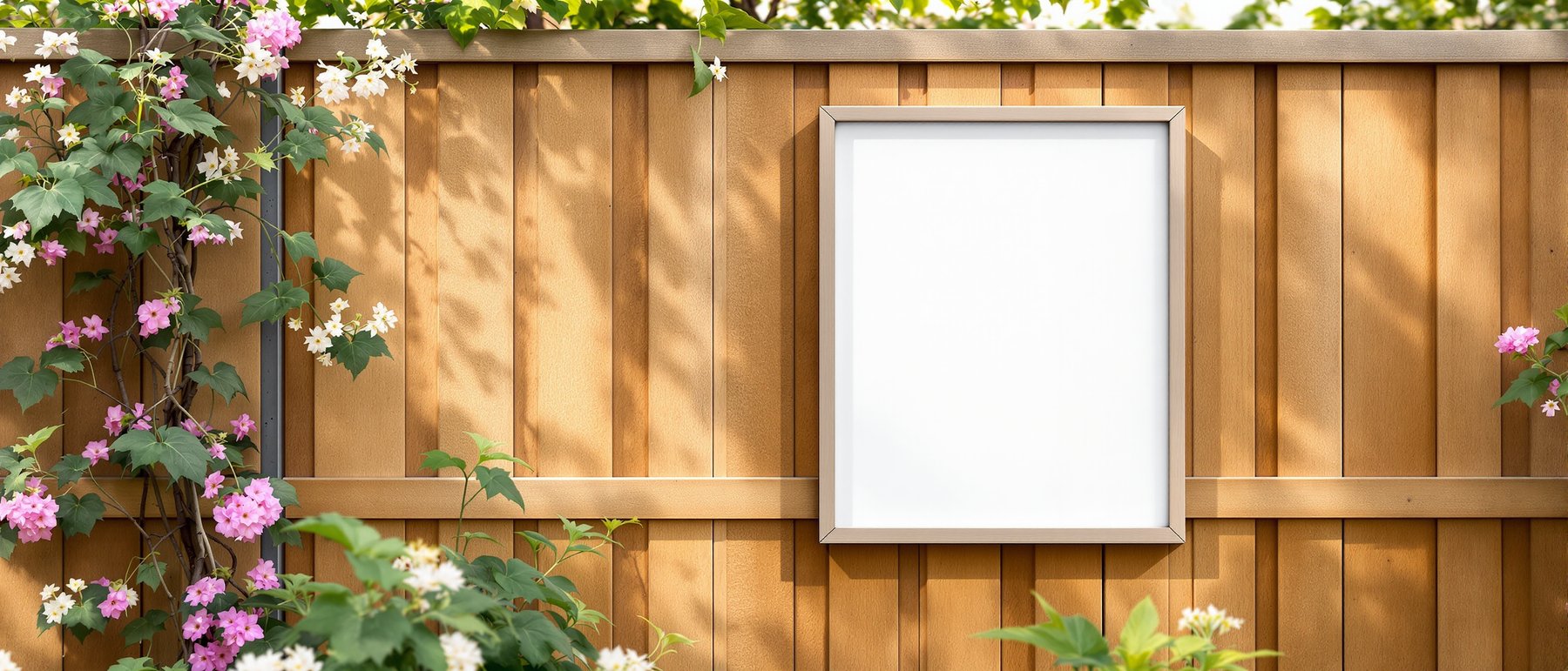 Outdoor Frame Mockup, Blank Template #039 | Blank Frame Mockup JPG | Commercial Licence | bulkmockup Download | MockupBulk