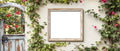 Outdoor Frame Mockup | Blank Template #040 | Frame Mockup JPG Download | bulkmockup Template | Commercial Licence | MockupBulk