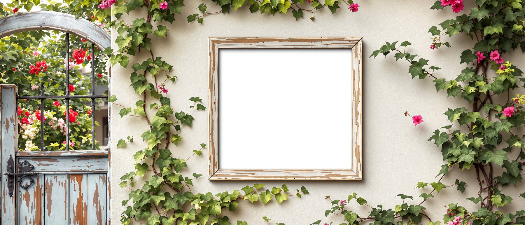 Outdoor Frame Mockup | Blank Template #040 | Frame Mockup JPG Download | bulkmockup Template | Commercial Licence | MockupBulk