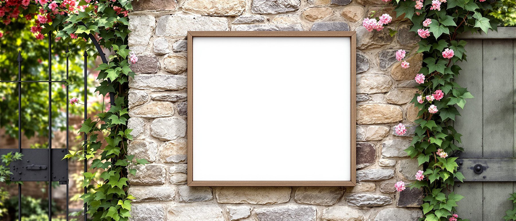 Outdoor Frame Mockup | Blank Template #043 — bulkmockup Digital Download | Blank Frame JPG | Commercial Licence Included | MockupBulk