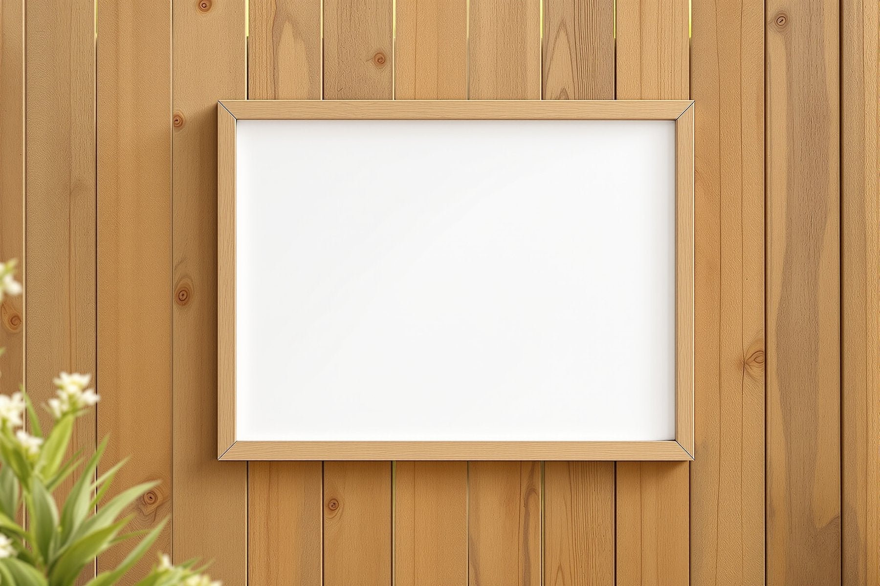 Outdoor Frame Mockup — Blank Template #044 — bulkmockup Frame Template | Instant Download JPG | Commercial Use | MockupBulk