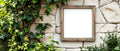 Outdoor Frame Mockup | Blank Template #046 | Digital Frame Mockup | bulkmockup JPG Download | For POD Etsy Shopify | MockupBulk