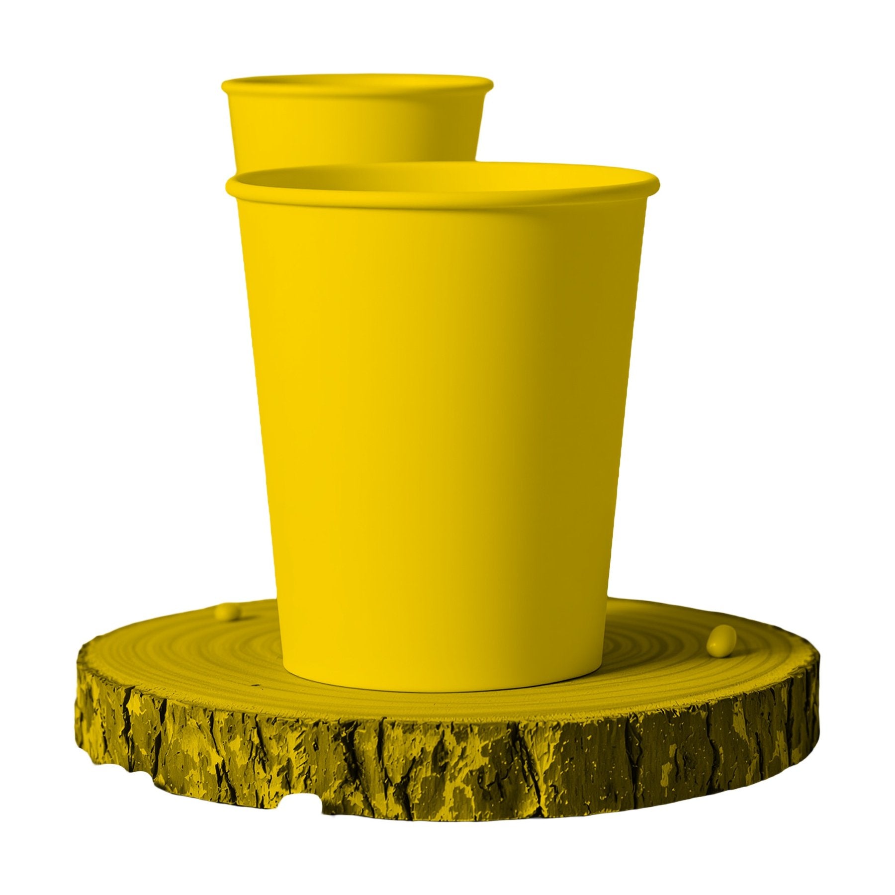 Daisy Angle45 View Takeaway Mockup | Print on Demand Mockup | High-Res JPG Download | Commercial Use Included | MockupBulk