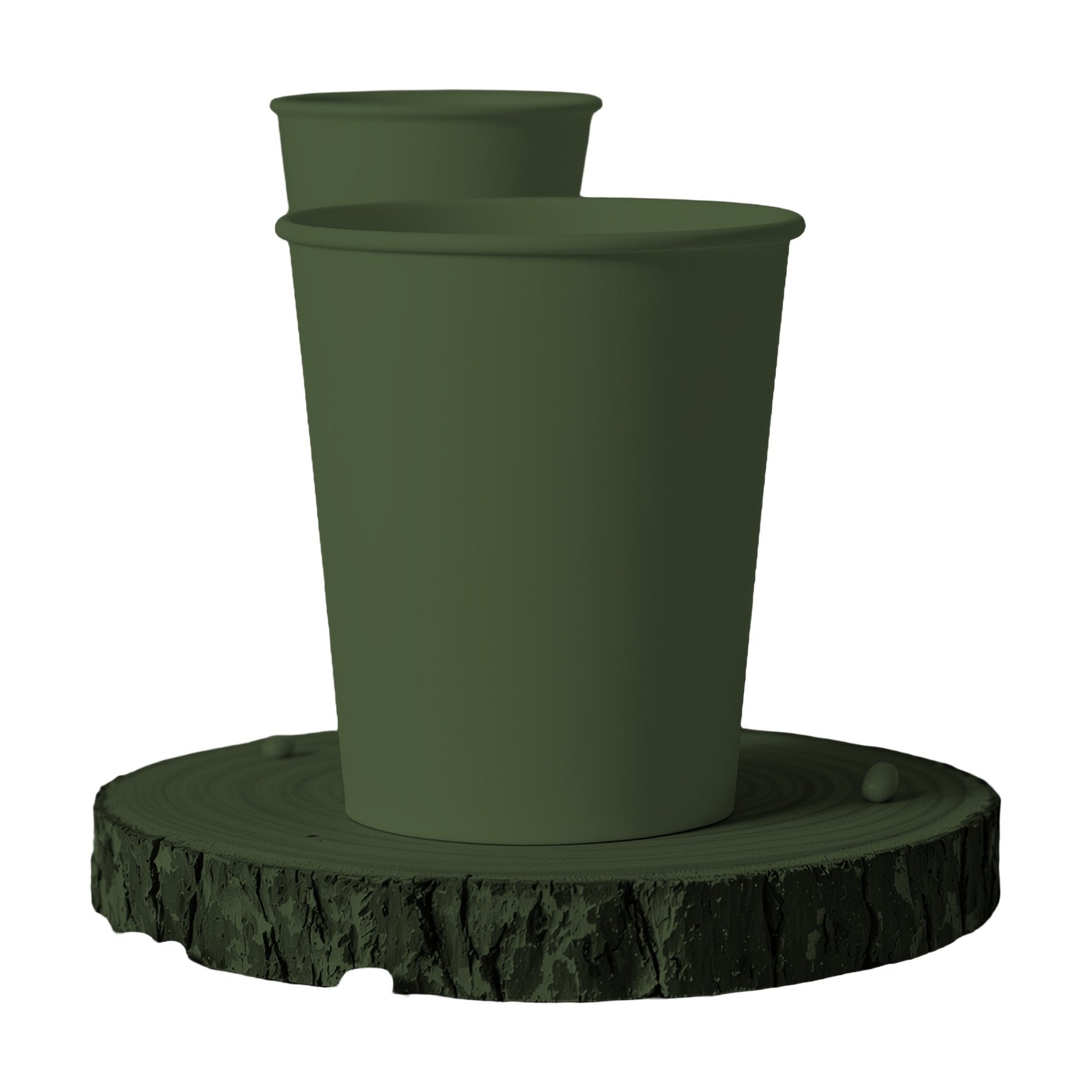 Takeaway Mockup | Military Green Angle45 View | Etsy POD Mockup Template | Instant Download JPG | Commercial Use | MockupBulk