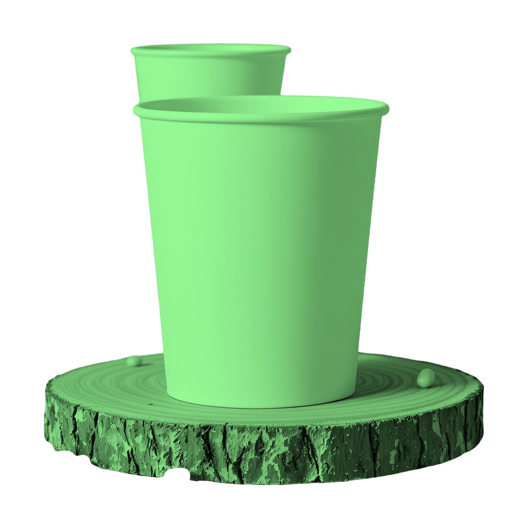 Mint Angle45 View Takeaway Mockup | Digital Download Mockup | High-Resolution JPG | Commercial Use Included | MockupBulk