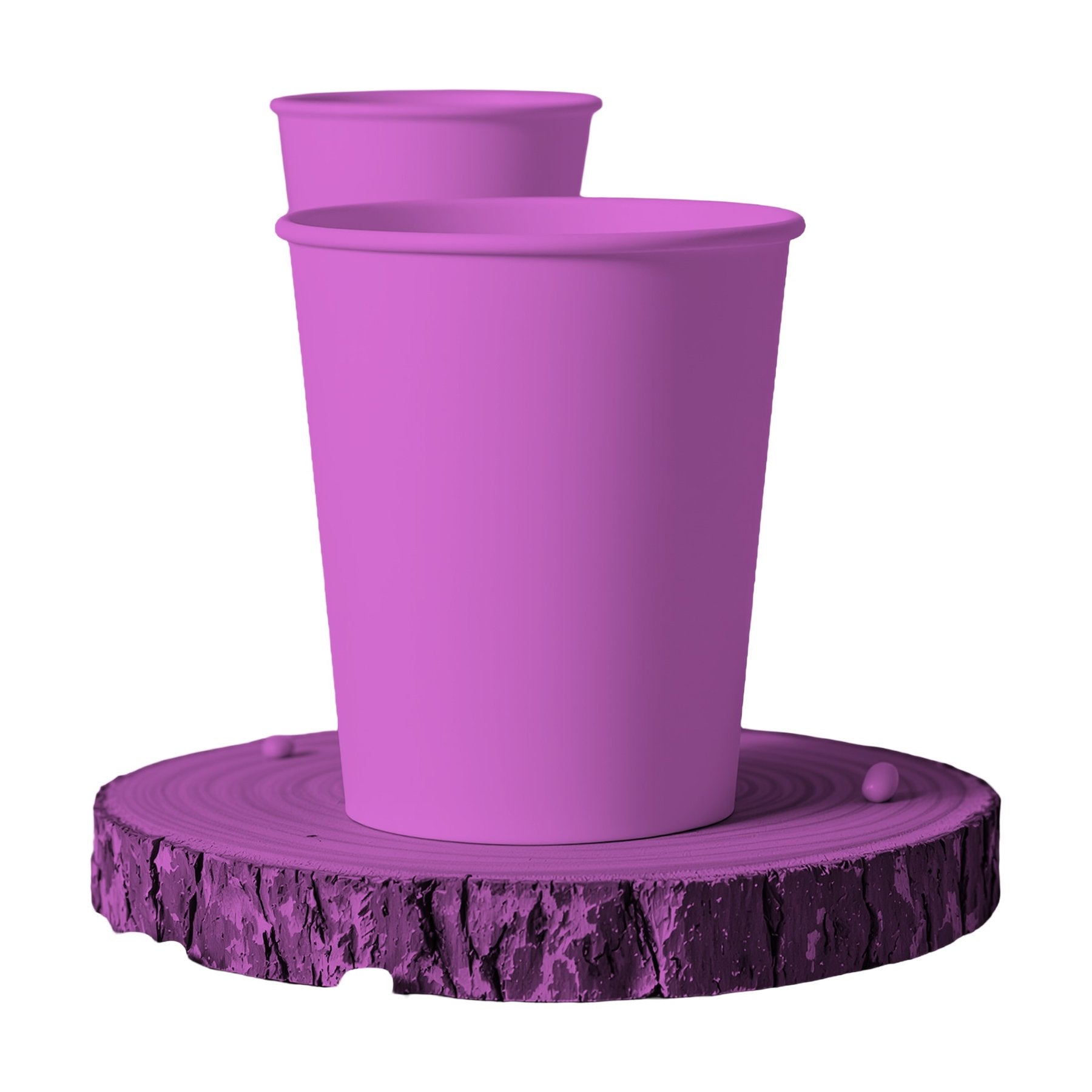 Takeaway Mockup, Orchid Angle45 View | Print on Demand Mockup | High-Res JPG Download | Commercial Use Included | MockupBulk