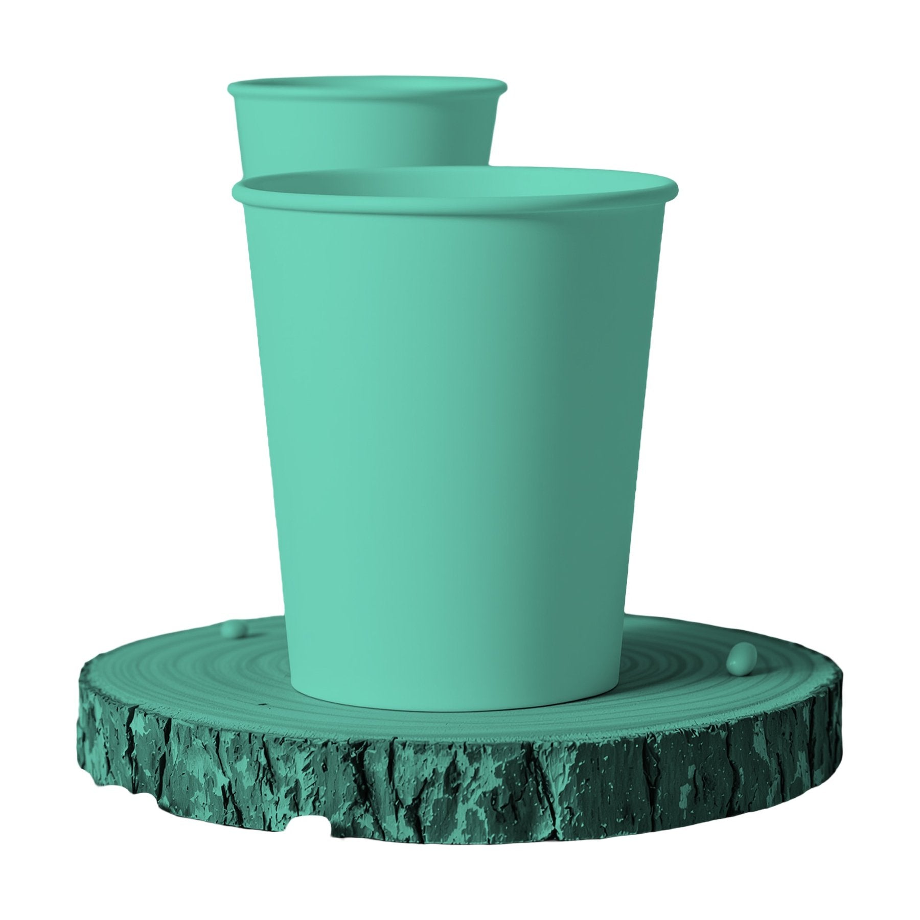 Takeaway Mockup, Seafoam Angle45 View | High Resolution JPG | POD Mockup Template | Commercial Use Download | MockupBulk