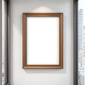 Commercial Frame Mockup | Blank Template #004 — Digital Frame Mockup | bulkmockup JPG Download | For POD Etsy Shopify | MockupBulk