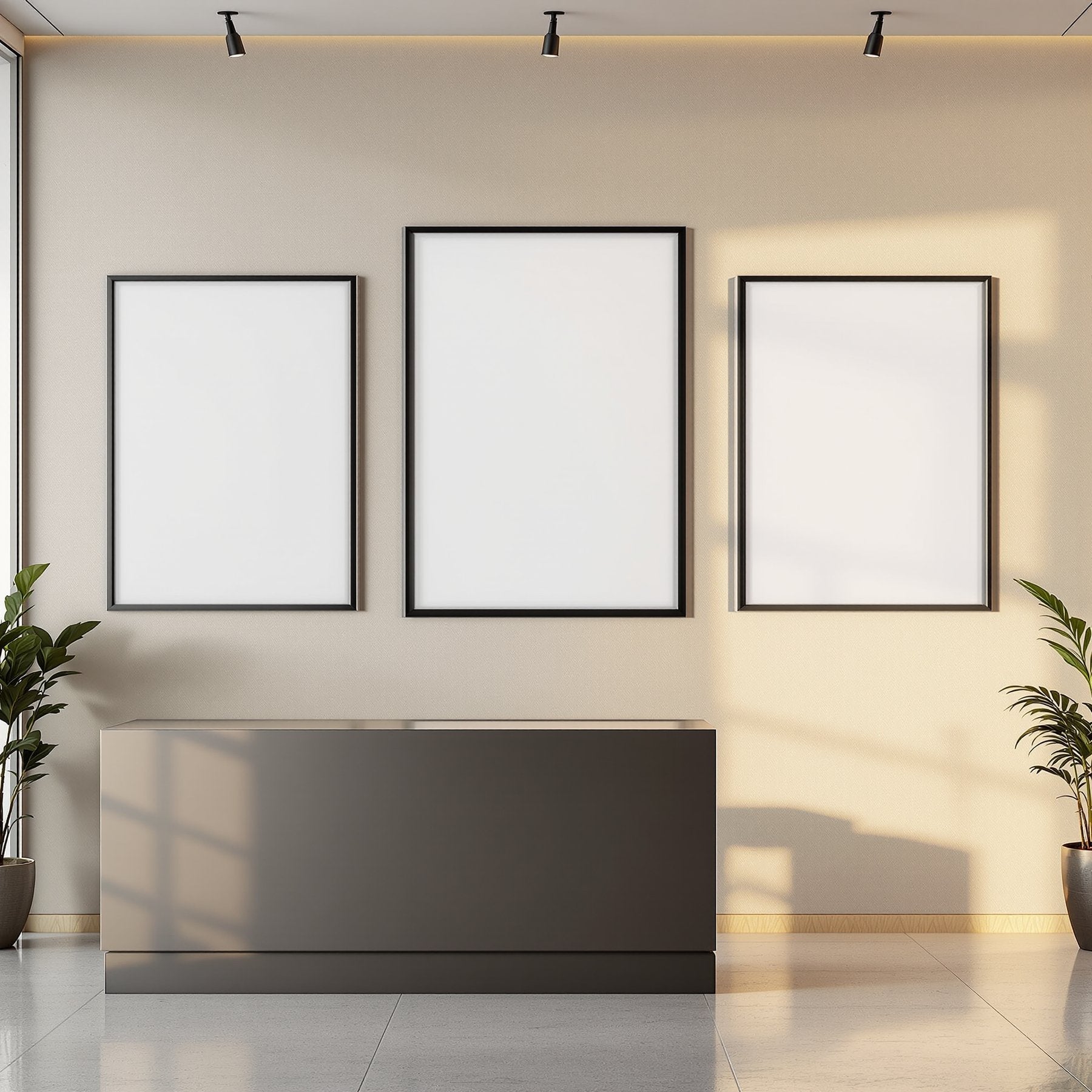Commercial Frame Mockup — Blank Template #008 — Print-on-Demand Frame Mockup | bulkmockup JPG | Commercial Licence | MockupBulk