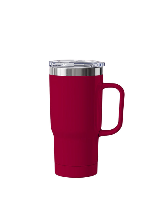 0558 Product Bottle Insulated Tumbler Handle White Angle45 antique cherry red