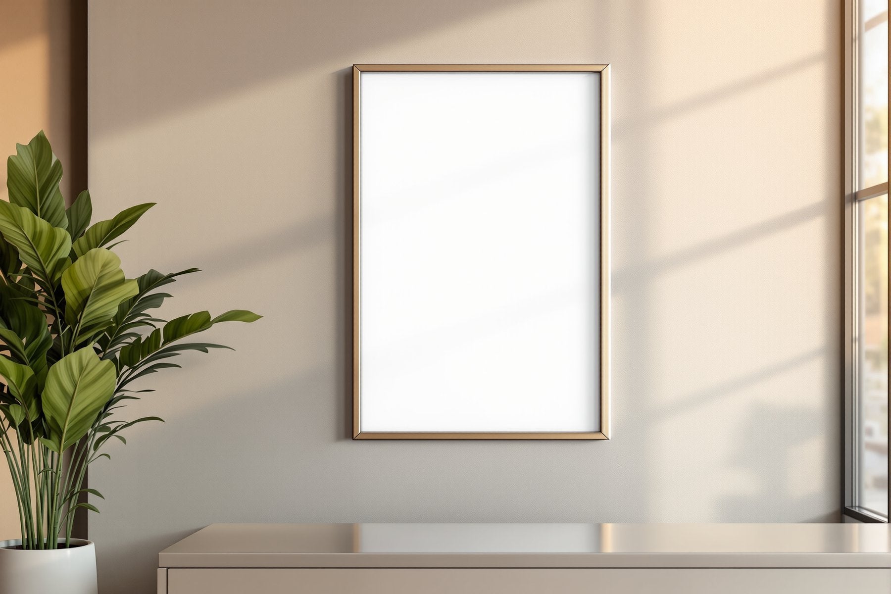 Commercial Frame Mockup | Blank Template #012 | Frame Mockup JPG Download | bulkmockup Template | Commercial Licence | MockupBulk
