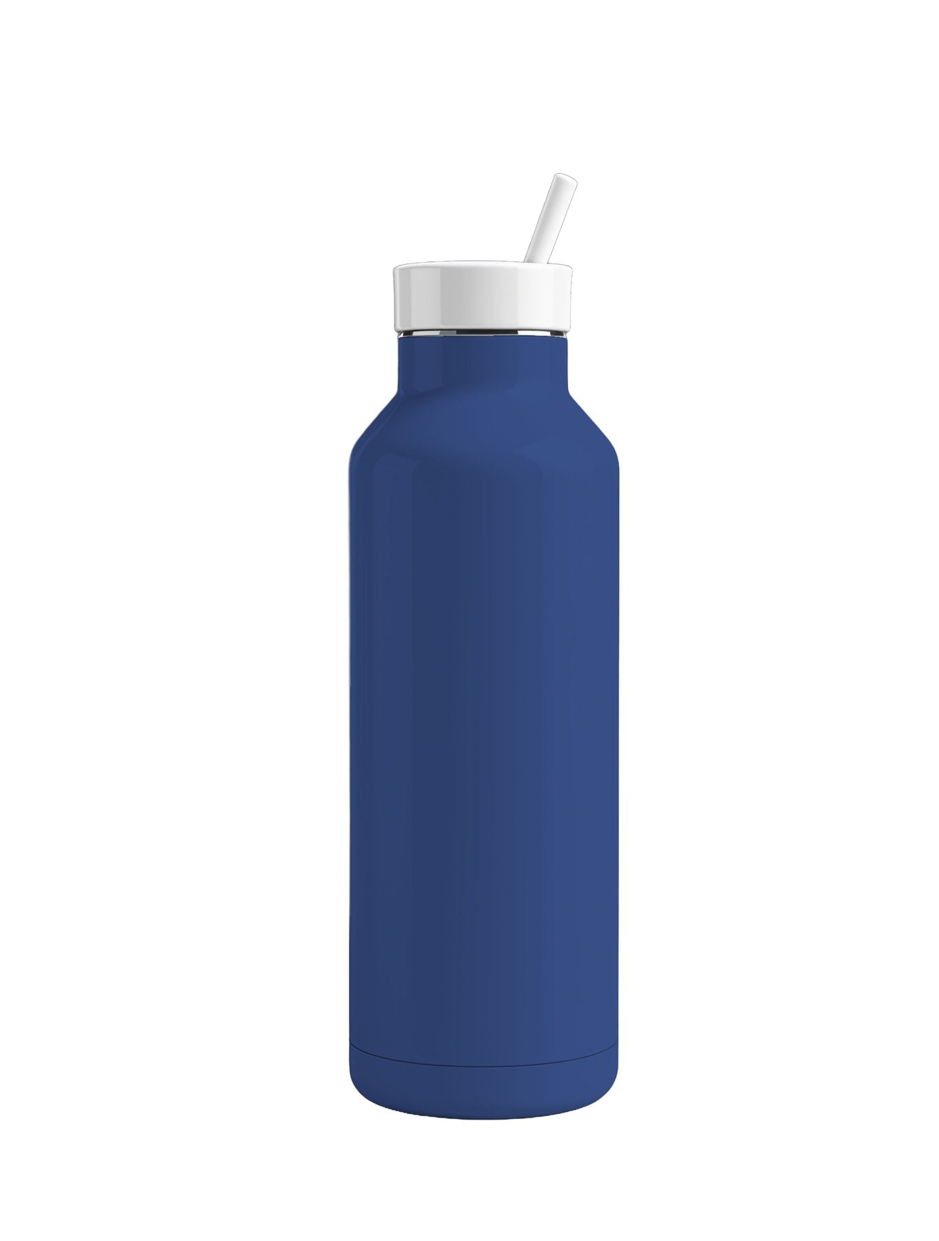 0565 Product Bottle Straw Bottle White Front antique royal