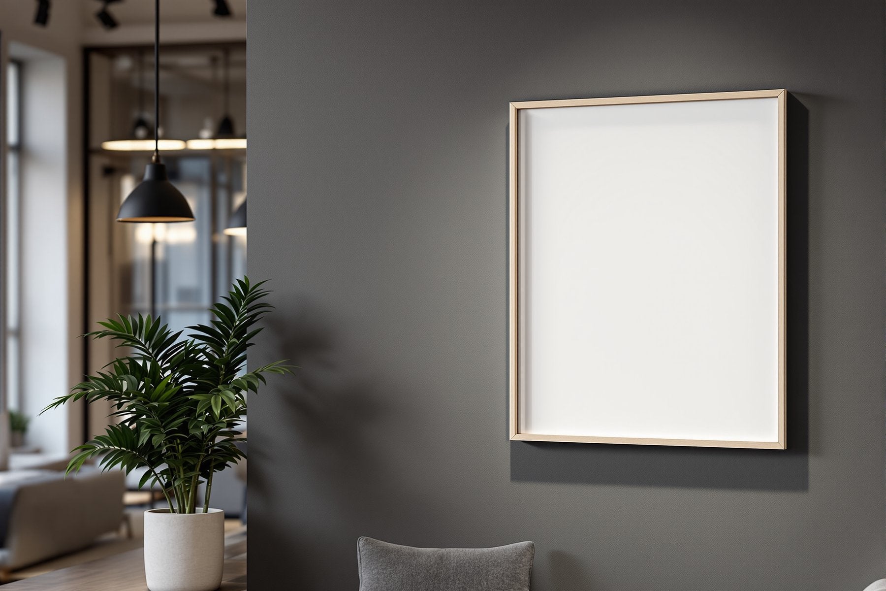 Blank Template #019 Commercial Frame Mockup | Frame Template JPG | Instant bulkmockup Download | Commercial Use | MockupBulk