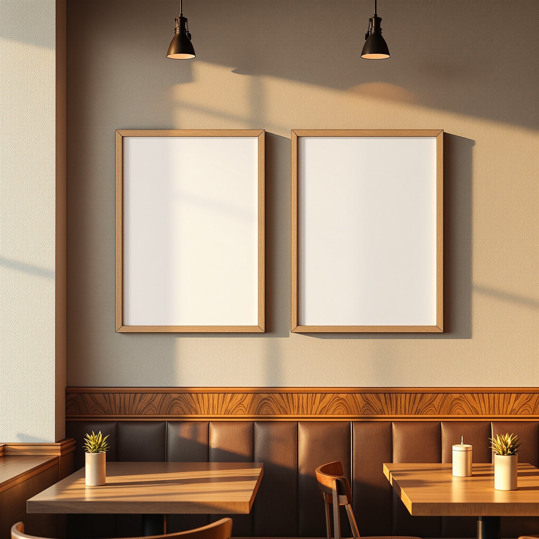 Commercial Frame Mockup | Blank Template #024 | High-Resolution JPG | bulkmockup Template | For Etsy POD Print Sellers | MockupBulk