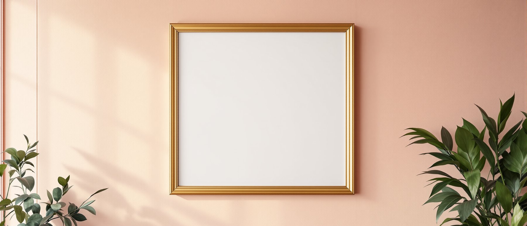 Commercial Frame Mockup | Blank Template #026 | Empty Frame Template | bulkmockup High-Res JPG | Commercial Use Included | MockupBulk