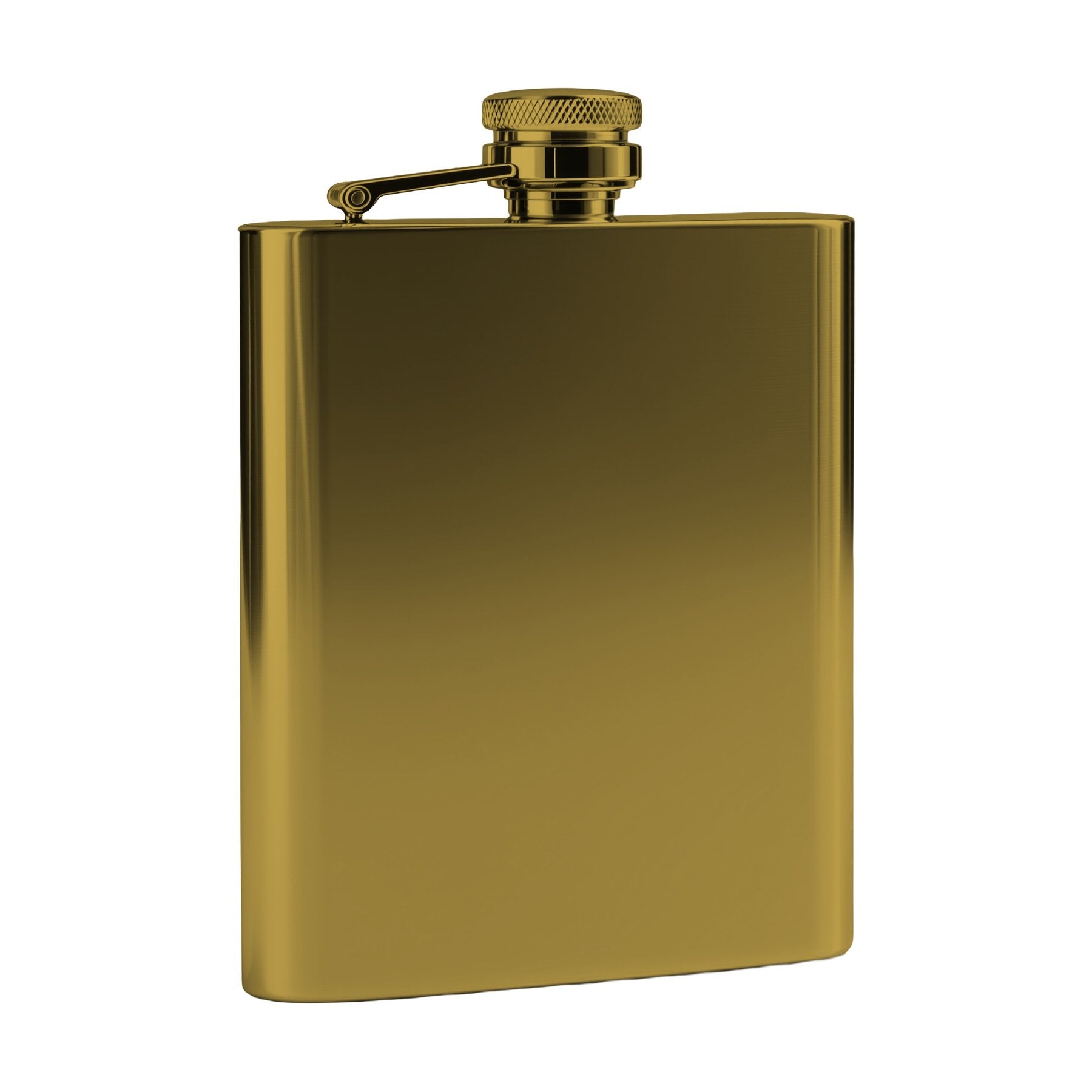 Antique Gold Angle45 View HipFlask Mockup | POD Print Mockup | Instant JPG Download | Commercial Licence Included | MockupBulk